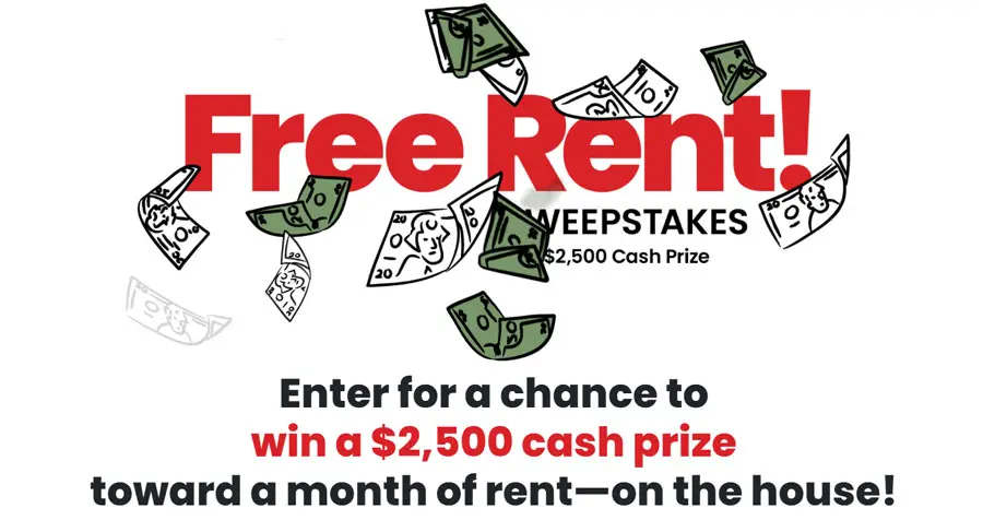Realtor.com Free Rent $2,500 Cash Sweepstakes