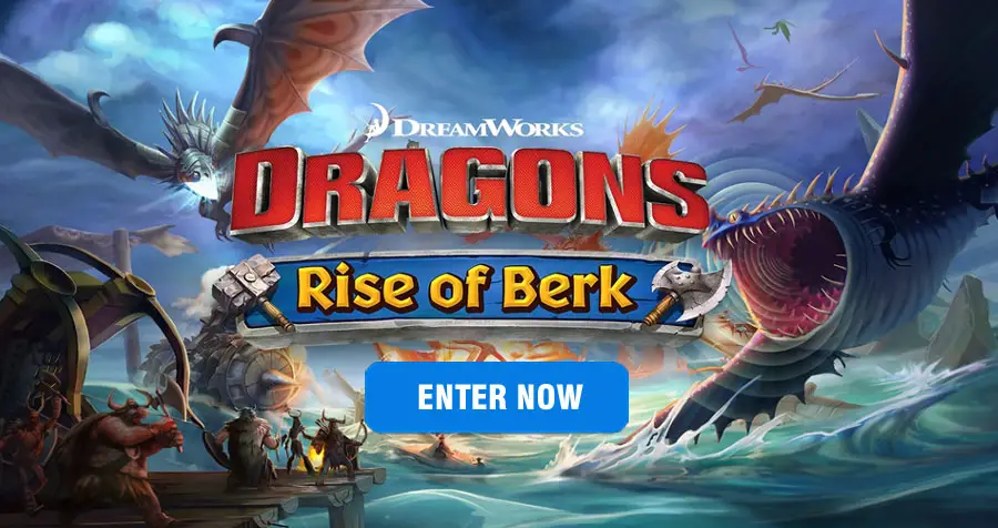 The weather is cooling and the leaves have started falling on Berk! To celebrate this change of seasons, Dreamworks is launching the first-ever Sweepstakes event that will run for 30 days.  Enter the Dreamworks Dragons: Rise Of Berk Fall Sweepstakes for your chance to win awesome in-game rewards, VIP Subscription to the game and more.