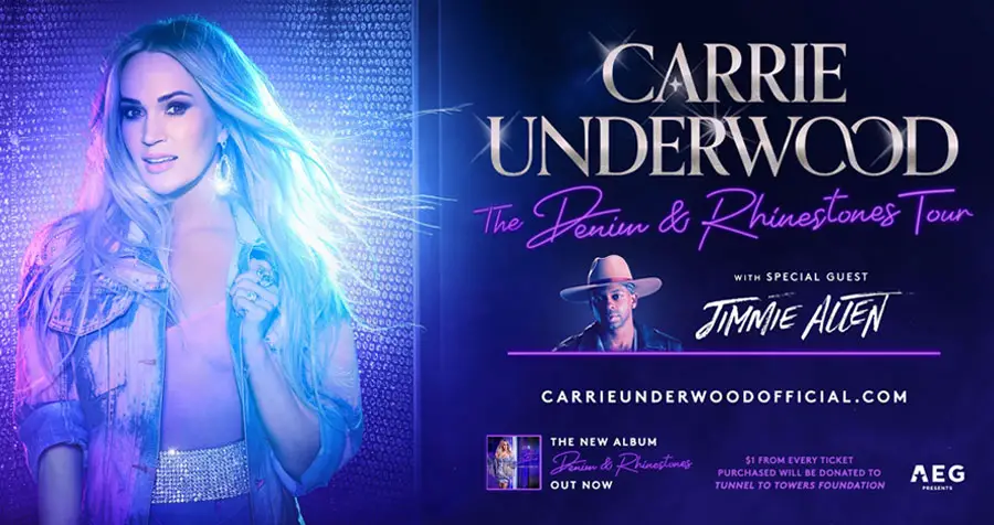 Carrie Underwood & The Denim & Rhinestones Tour Ticket Sweepstakes