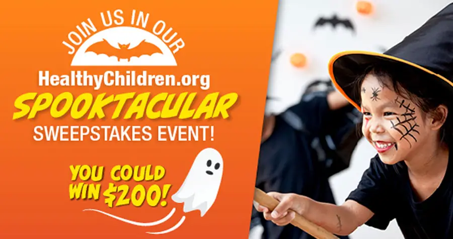 HealthyChildren.org Spooktacular Sweepstakes (Daily Winners)