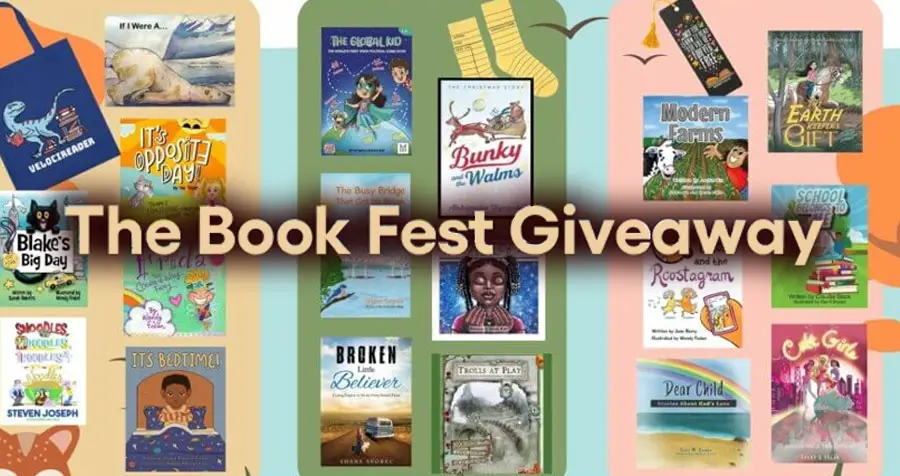 Enter The Book Fest's Children's Book Giveaway. Three winners will win 5-6 Children’s books plus an Out Of Print goodie to enjoy! One of the greatest gifts a parent can give to a child is the life long love of books. Join us at The BookFest, and enter to win these children’s books and prizes for your kiddo.