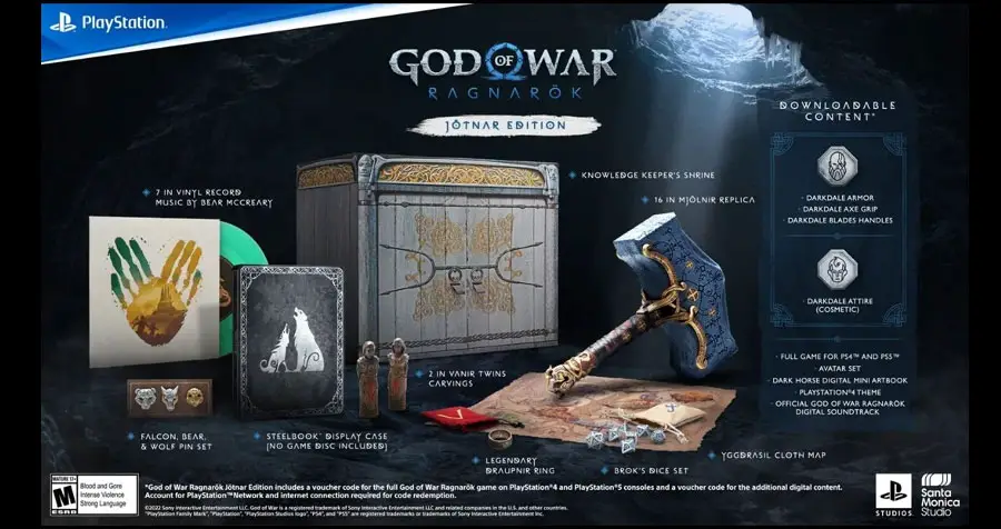 Sony Rewards is holding a special giveaway for players who manage to beat the original God of War. The winner will receive a PlayStation 5 console, a 65" BRAVIA HDR TV, God of War Ragnarok Jotnar Edition, a $100 PlayStation Store redemption code, and more God of War-themed prizes.
