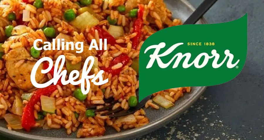 Win $10,000 & Your Recipe Featured with Knorr's Calling All Chefs