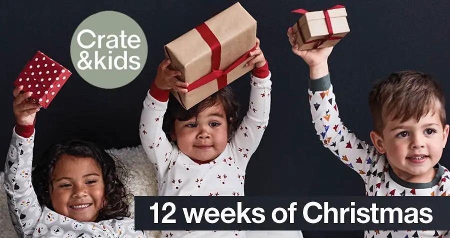 Crate and Kids 12 Weeks of Christmas (Weekly Winners)