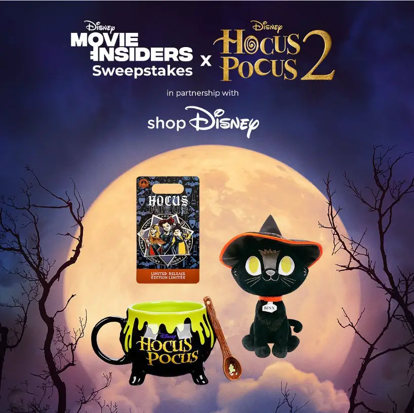 Disney Movie Insiders Hocus Pocus 2 Sweepstakes (20 Winners)