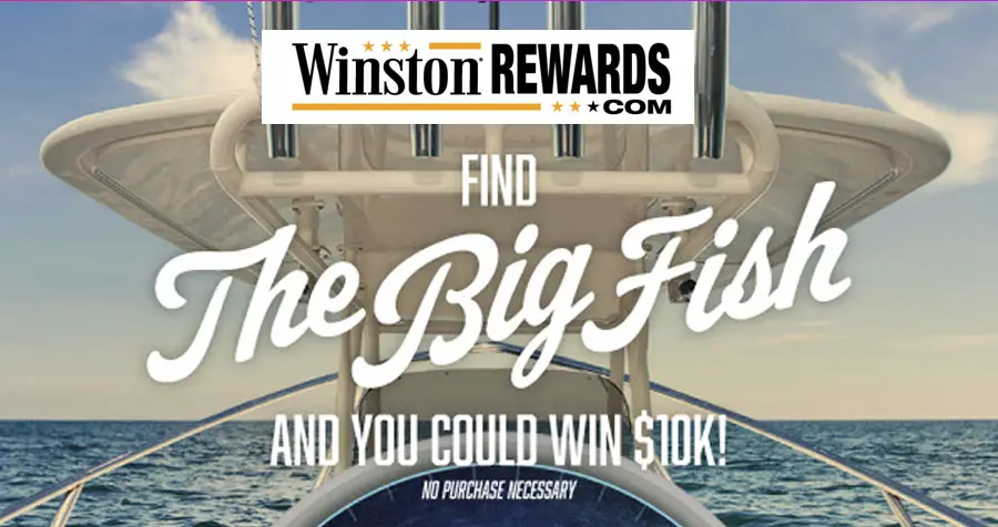 Winston Rewards Find the Big Fish Instant Win Game (1,201 Cash Prizes)