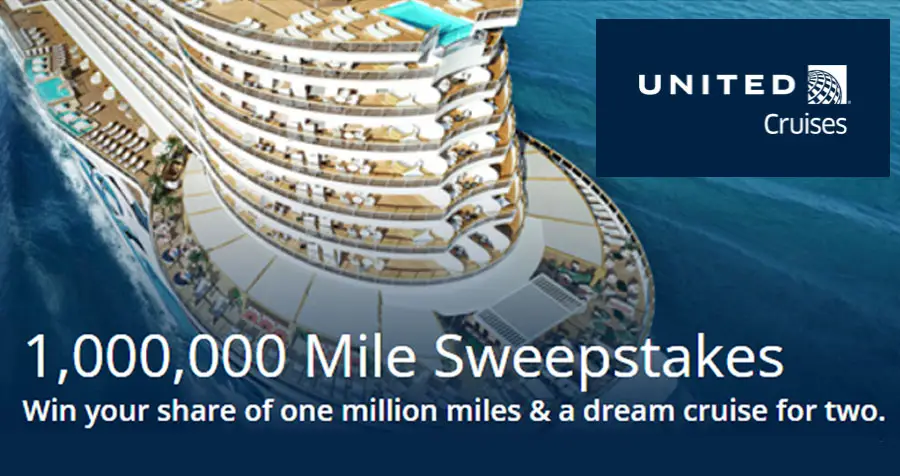 United Cruises One Million Mile Sweepstakes