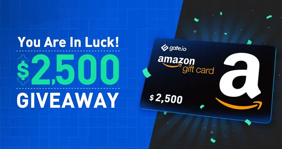 Enter to Win a $2,500 Amazon Gift Card