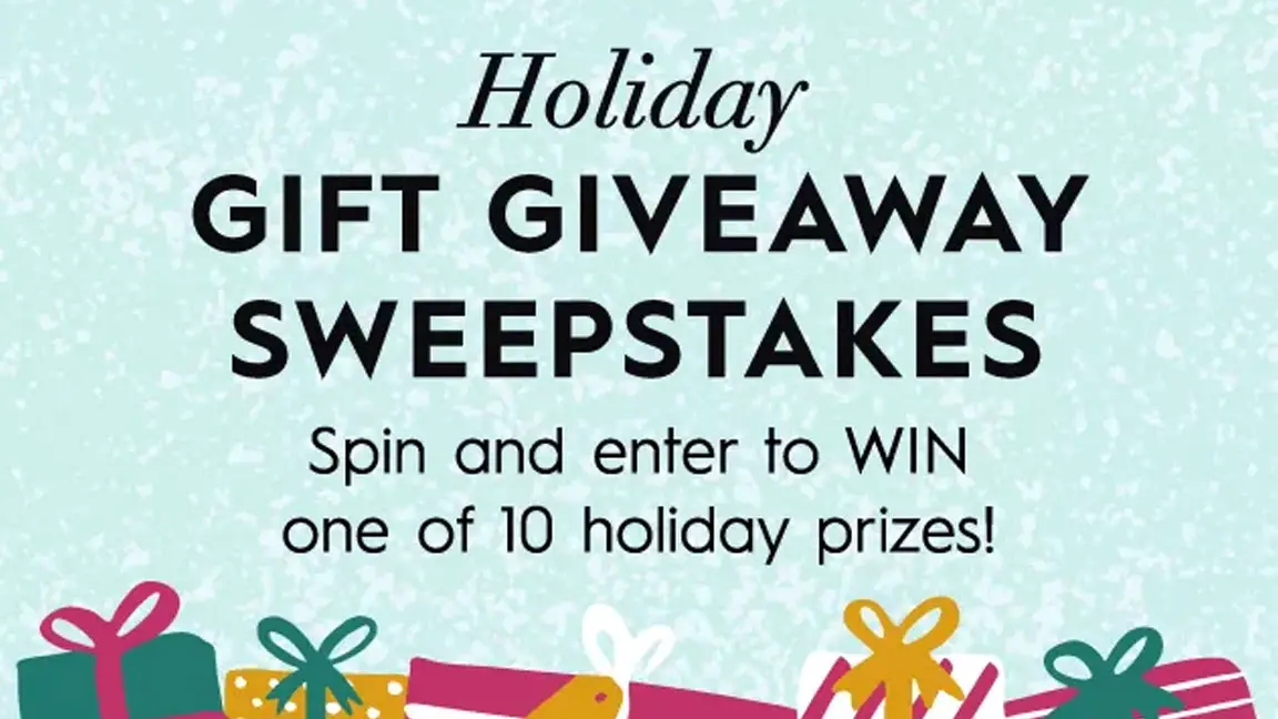 To help celebrate the holiday season, Better Homes & Garden Holiday Gift Giveaway is giving away 8 prizes each week! Spin the wheel to see what prize you could win! PLUS one grand prize winner will win $10,000! 