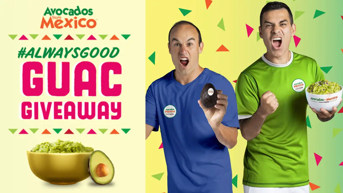 Avocados From Mexico Giveaway (1 Grand Prize, 10,000 Free Guac)