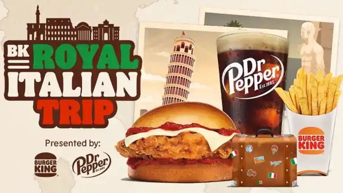 Enter Burger King Royal Italian Trip Sweepstakes