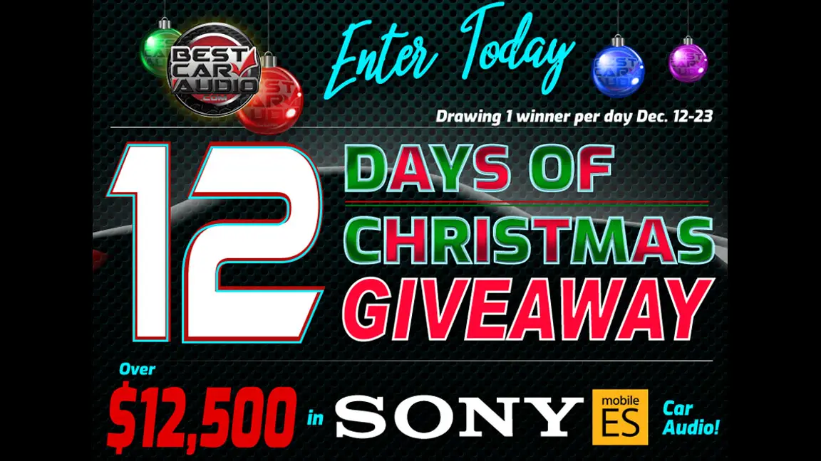 Sony 12 Days of Giveaways Christmas Sweepstakes