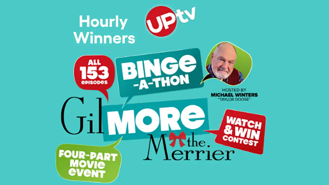UpTV's Gilmore Girls Watch & Win Giveaway (161 Hourly Prizes +15 Grand Prizes)