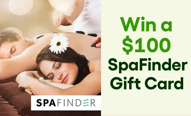 Win a $100 SpaFinder Gift Card