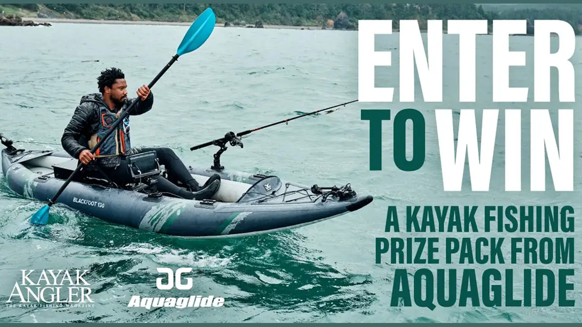 Kayak Angler Magazine Aquaglide Blackfoot Angler Giveaway