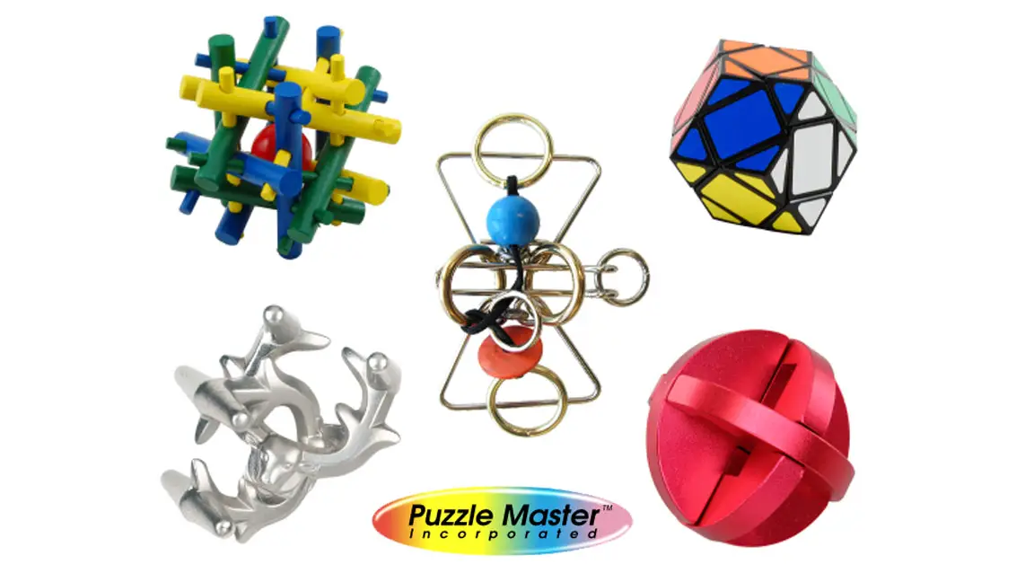 Win 5 Brain Teaser Puzzles from Puzzle Master