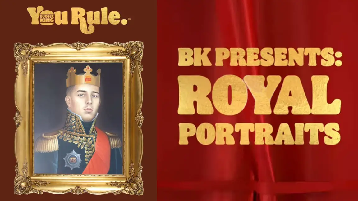 Burger King is announcing a royal competition to have you and your favorite BK item immortalized in a royal portrait. DM Burger King on Twitter or Instagram a pic of you and your favorite BK item to enter. #BKcontest