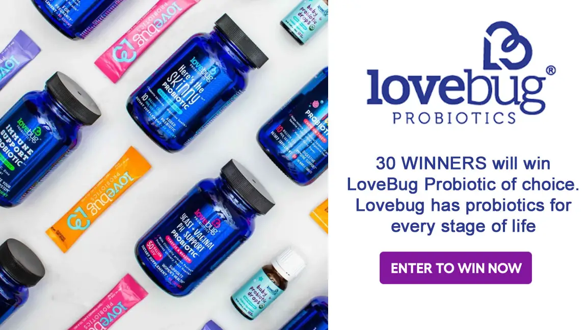 Lovebug Probiotics Healthy Up For The Holidays Sweepstakes (30 Winners)
