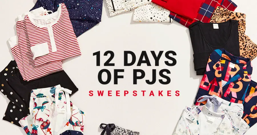 Soma 12 Days of PJs Sweepstakes (3 Daily Winners) #12DaysofGiveaways