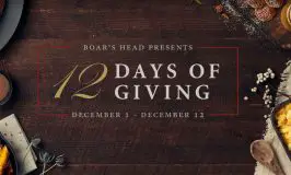 Join Boar's Head December 1st - 12th as they share our great appreciation to their loyal brand fans with Free gifts and recipes inspired by the season. #12daysofgiveaways