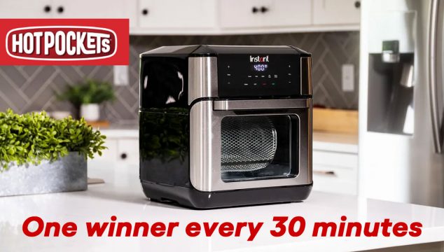 Nestlé Hot Pockets & Instant Essentials Air Fryer Sweepstakes (Winner Every 30 Minutes)