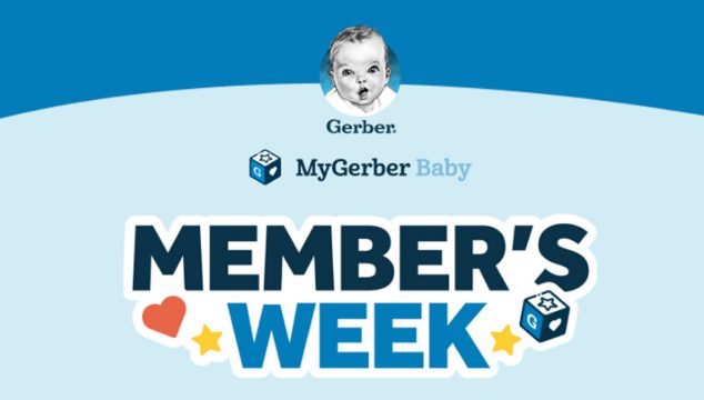 Dear parents, you do so much for your babies — Gerber wants to treat you! From December 5th to December 11th, MyGerber Baby Members get the chance to play to win great prizes. There will be over 6,400 winners!