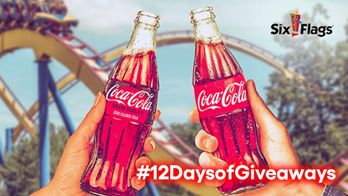 Coca-Cola & Six Flags 12 Days of Giveaways (Daily Winners)