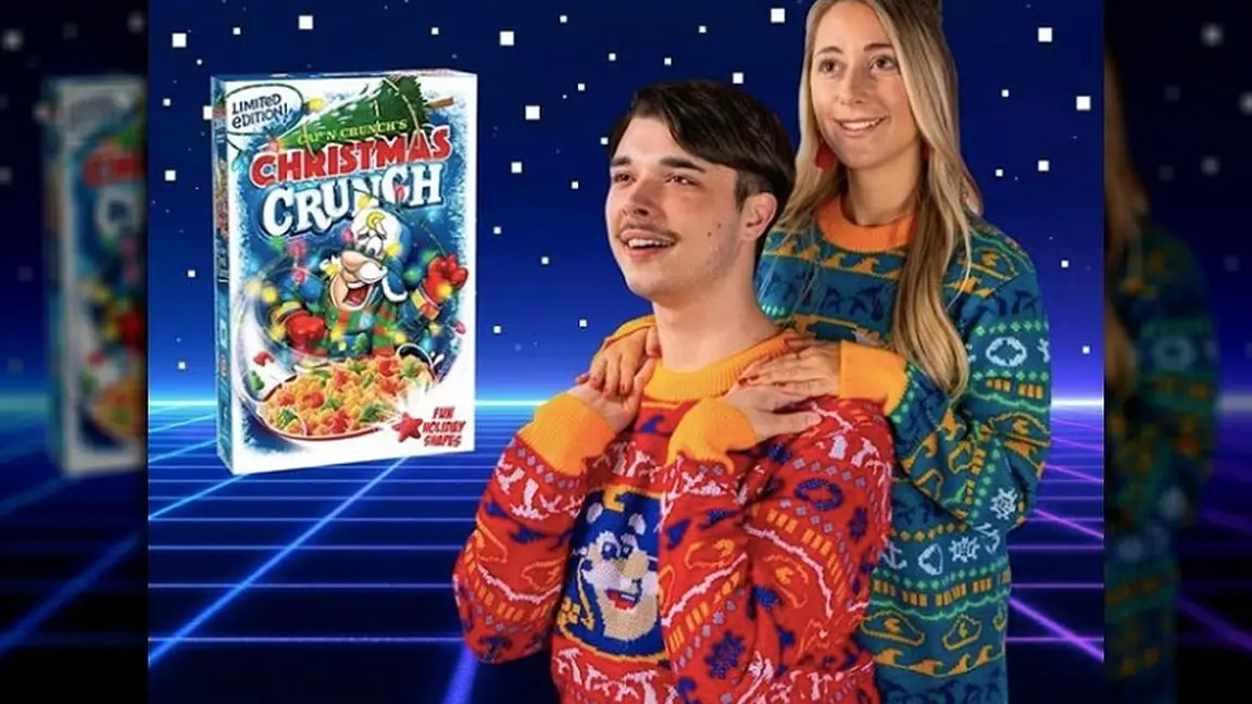 Cap’n Crunch Christmas Ugly Sweater Sweepstakes (45 Winners)