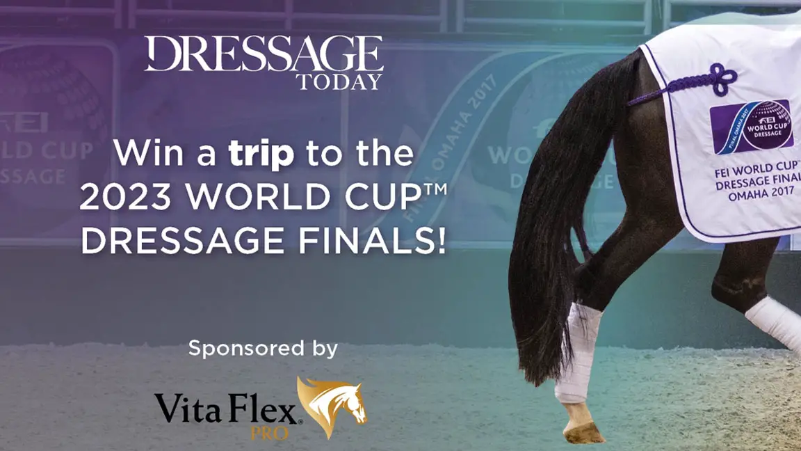 Win a $10,000 Trip to the 2023 World Cup Dressage Finals in Omaha!