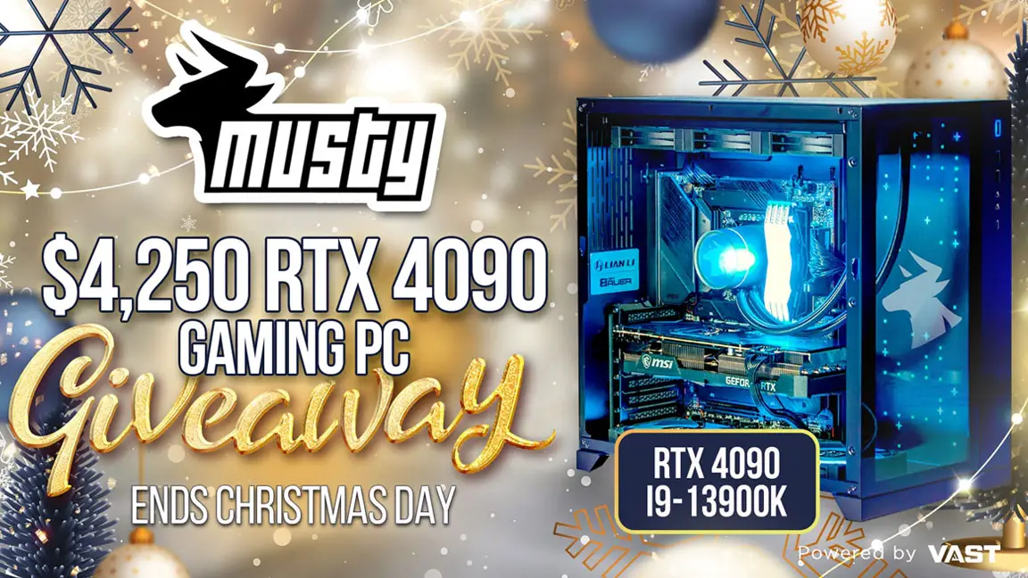 VAST RTX 4090 Gaming PC Giveaway