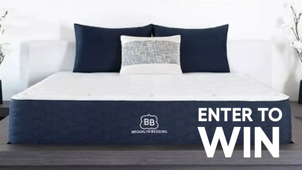 Enter for your chance to win a Brooklyn Bedding Signature Hybrid mattress. Brooklyn Bedding, an online mattress brand that manufactures its own mattresses and sells them directly to consumers, has graciously sponsored this contest by giving away one of their popular Signature Hybrid mattresses to a lucky GoodBed user, in the size and softness level of their choice.