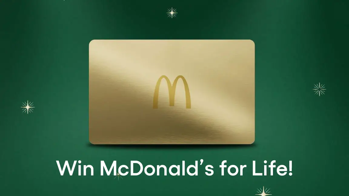 Win McDonald's for Life with the McDonald's Appstakes