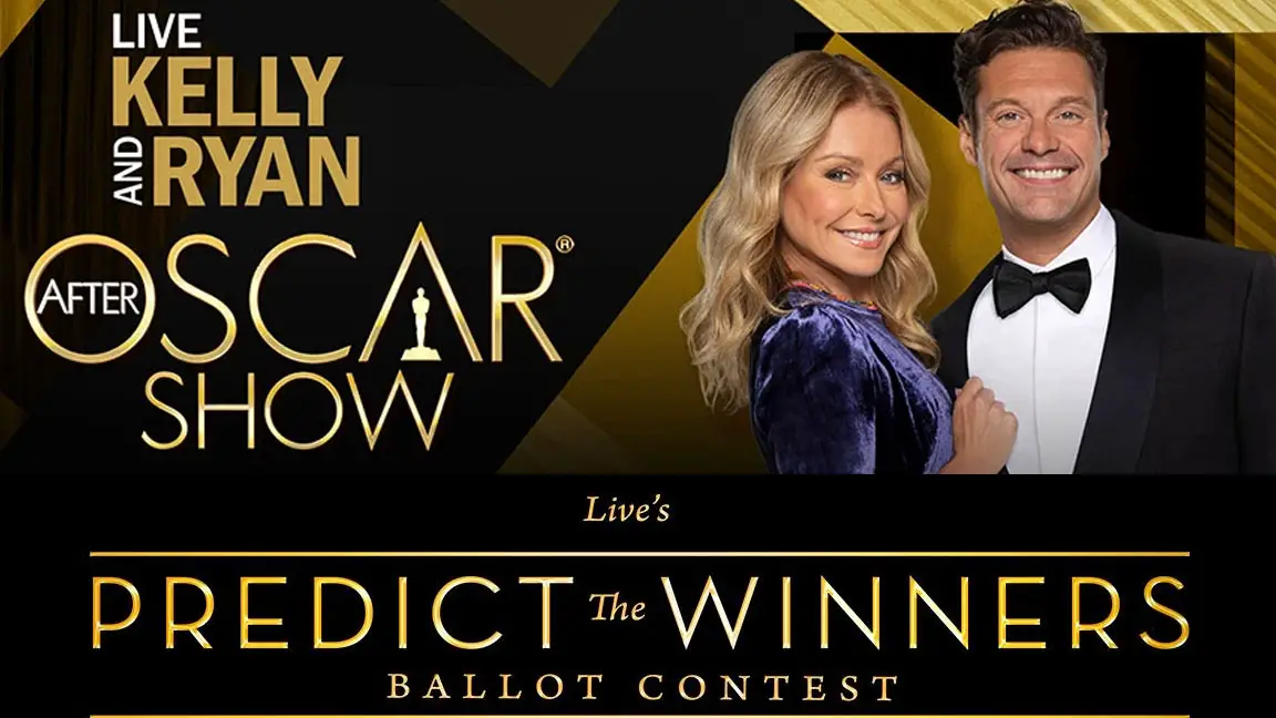 Live with Kelly & Ryan Predict the Winners Oscars Ballot Contest and Sweepstakes