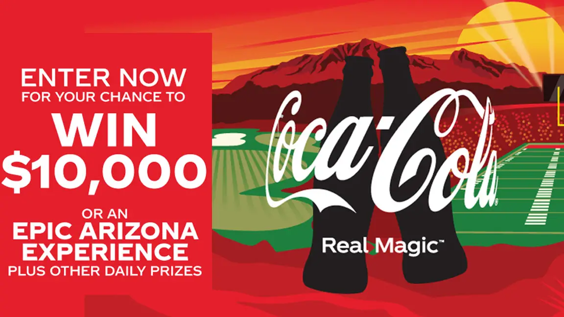 Coca-Cola Presents Arizona Experience Instant Win Game (140 Prizes)