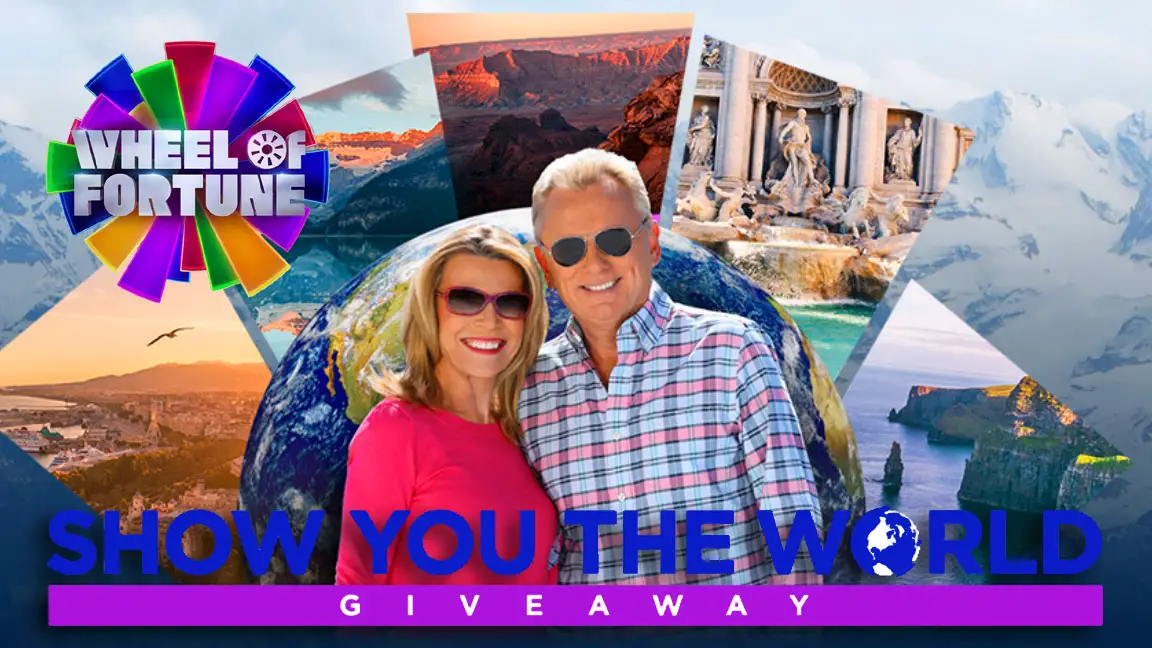 Wheel of Fortune Collette Show You The World Sweepstakes (Daily Puzzle Solutions)