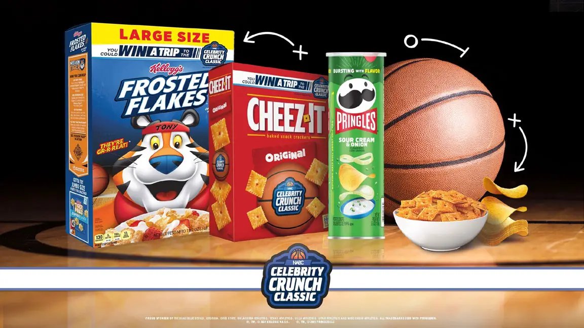 Tweet #FullCrunchEntry up to five time daily to enter the Kellogg's College Hoops Sweepstakes for your chance to win $25, $100 or even $1,000 in Fanatics Cash 