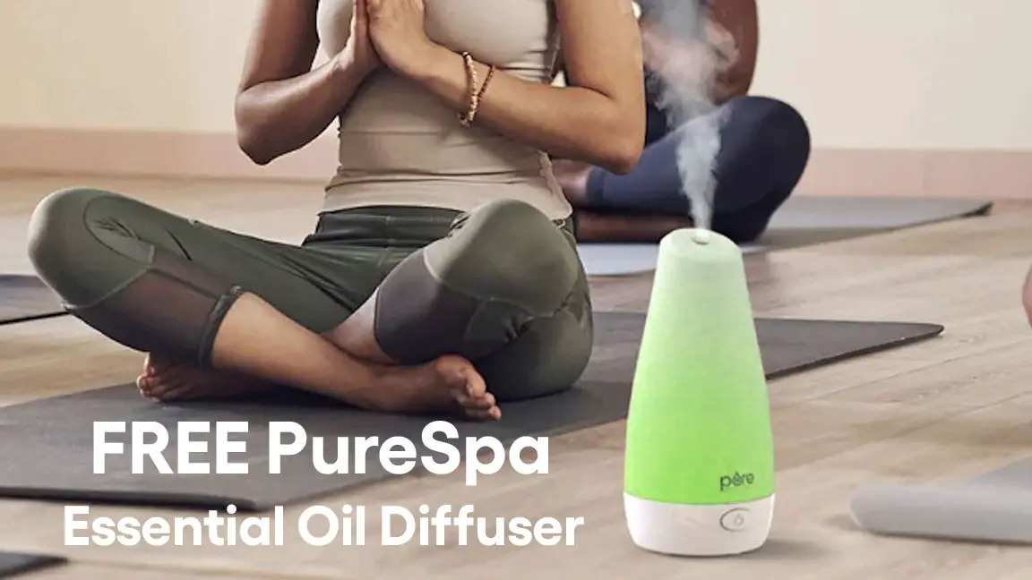 FREE PureSpa Essential Oil Diffuser