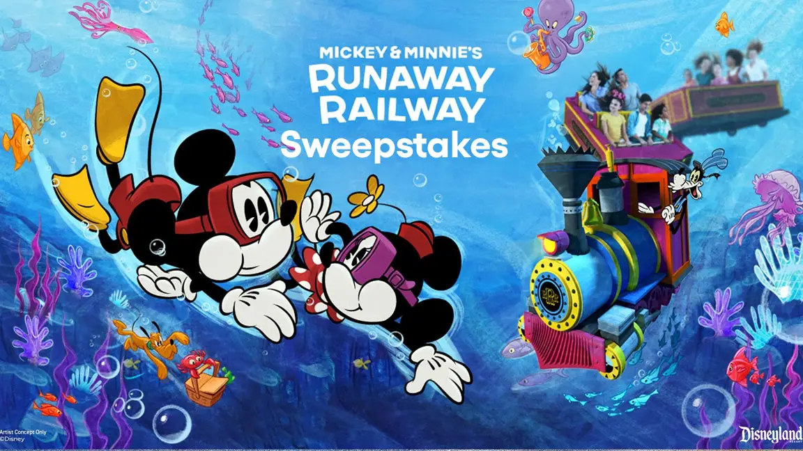 Enter for your chance to win a trip for four to Disneyland® Resort in #Disney Movie Insiders Mickey & Minnie’s Runaway Railway Sweepstakes. The grand prize winner will win a TOON-rific vocation for 5 people to visit the Disneyland® Resort in California and have an opportunity to hop aboard Mickey & Minnie's Runaway Railway, now open!