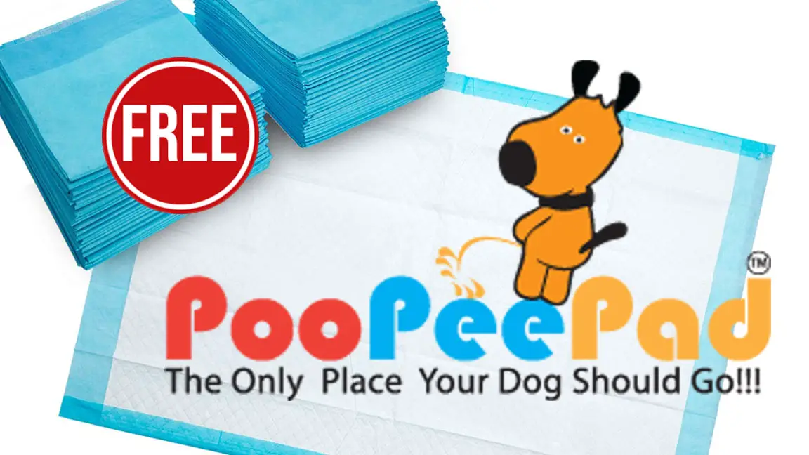 Get a FREE sample of PooPeePads Dog Training Pads! Fill in the form to request your free PooPeePads Sample Pack!  Please allow 6-8 weeks for delivery.
