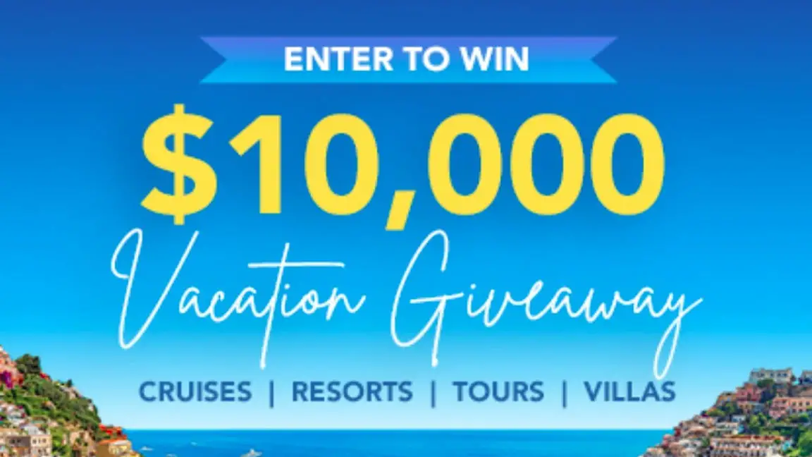 Love cruises or resort getaways? CruiseOne has your chance for you to win a cruise vacation! Enter the CruiseOne $10,000 Vacation Giveaway for a chance to win the vacation you've always been dreaming of