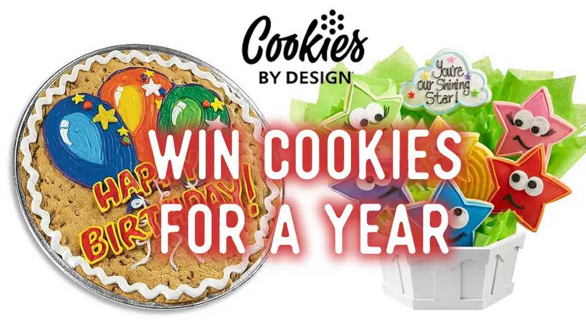 Enter for your chance to win a year of FREE Cookies by Design cookie bouquets valued at over $1,000. Cookies by Design makes gourmet, hand-decorated cookie bouquets for every occasion. Cookies make incredible gifts for birthdays, anniversaries, and holidays with nationwide delivery. The winner will be sent a different bouquet of seasonal, custom cookies every month for a year!
