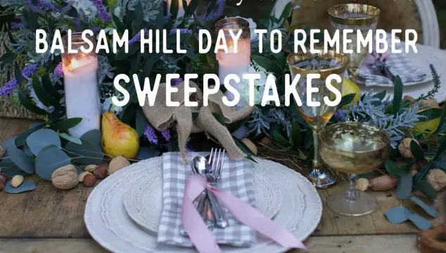 Balsam Hill A Valentine’s Day to Remember Sweepstakes