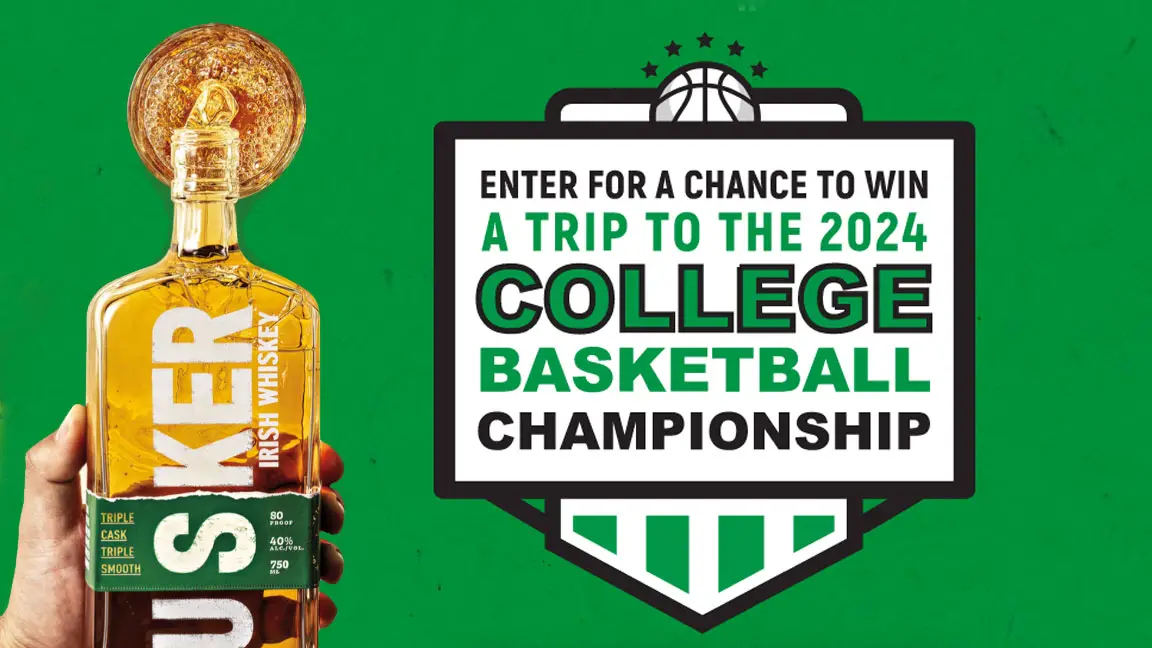 Play Busker Irish Whiskey's  College Basketball Instant Win Game daily for your chance to instantly win a jersey of your favorite college team or a t-shirt from the Busker! PLUS everyone who plays will be entered to win a trip for two to Phoenix, Arizona!