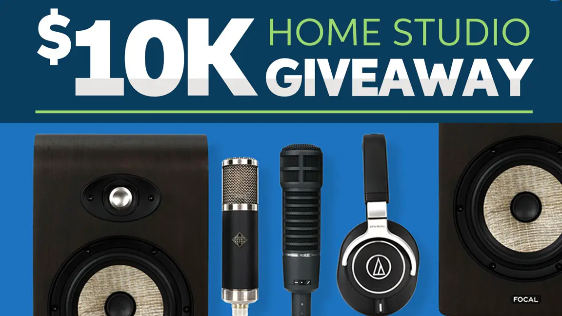 Sweetwater Sound $10,000 Dream Home Studio Giveaway