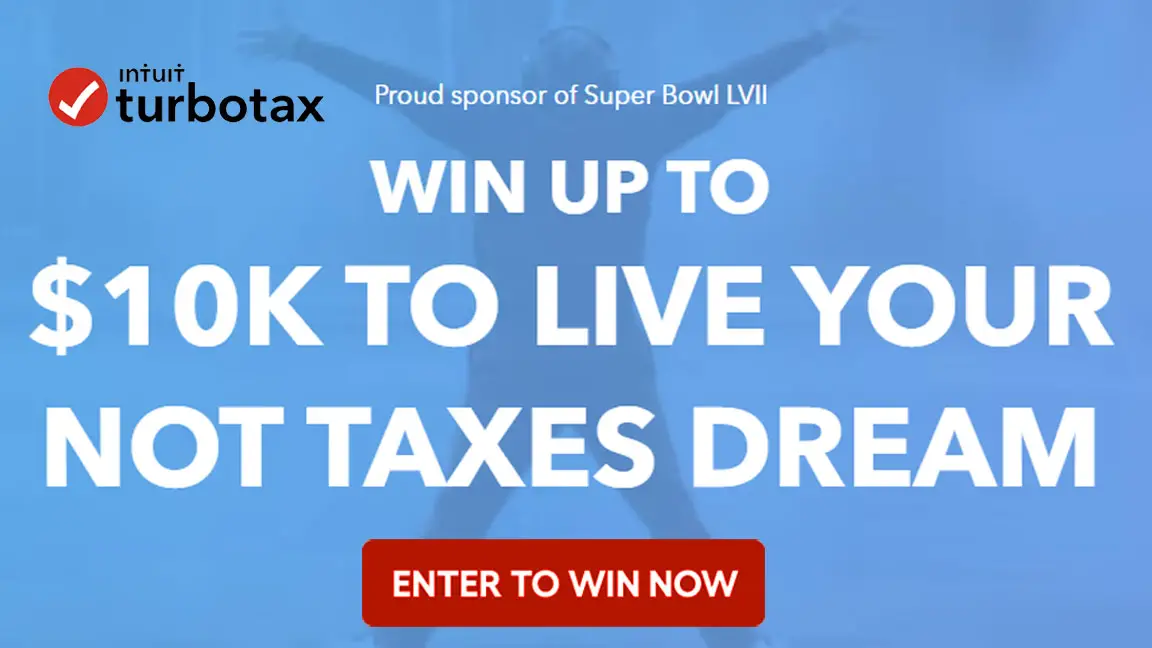 TurboTax is giving away $100k in prizes to fund your not taxes dreams! Do your own dance moves. Do your own stunts. Don’t do your own taxes. #DanceWithTurboTax #Sweepstakes Two Grand Prize Winners and their friends will receive $10,000 cash and a TurboTax Product Code. Three First Prize Winners and their friends will receive $5,000 cash and a TurboTax Product Code. Five Second Prize Winners and their friends will receive $1,000 cash and a TurboTax Product Code and twenty Third Prize Winners and their friends will receive $500 cash