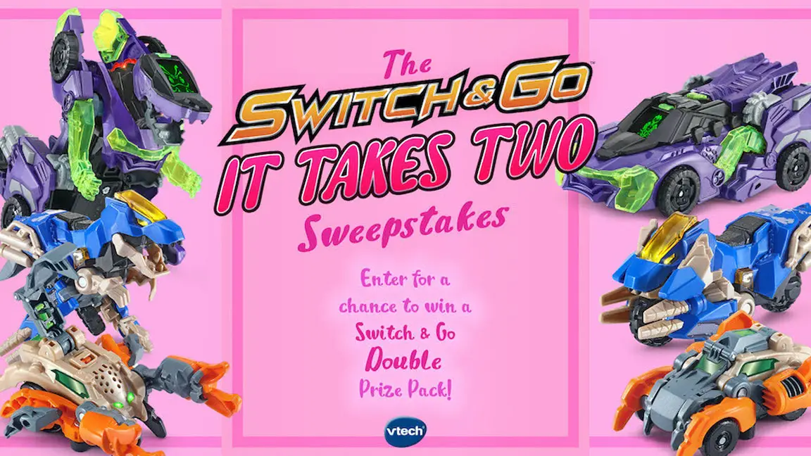VTech Switch & Go It Takes Two Valentine's Sweepstakes