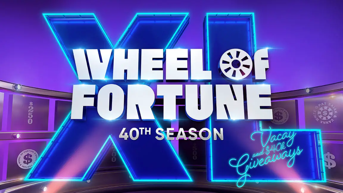 It's Wheel of Fortune 40th season! That's right, #WOF has been on TV for FORTY YEARS! To celebrate, they made the prizes EXTRA LARGE and the trips EXTRA LUXURIOUS! Twelve winners will each win $40,000 award in the form of a check!