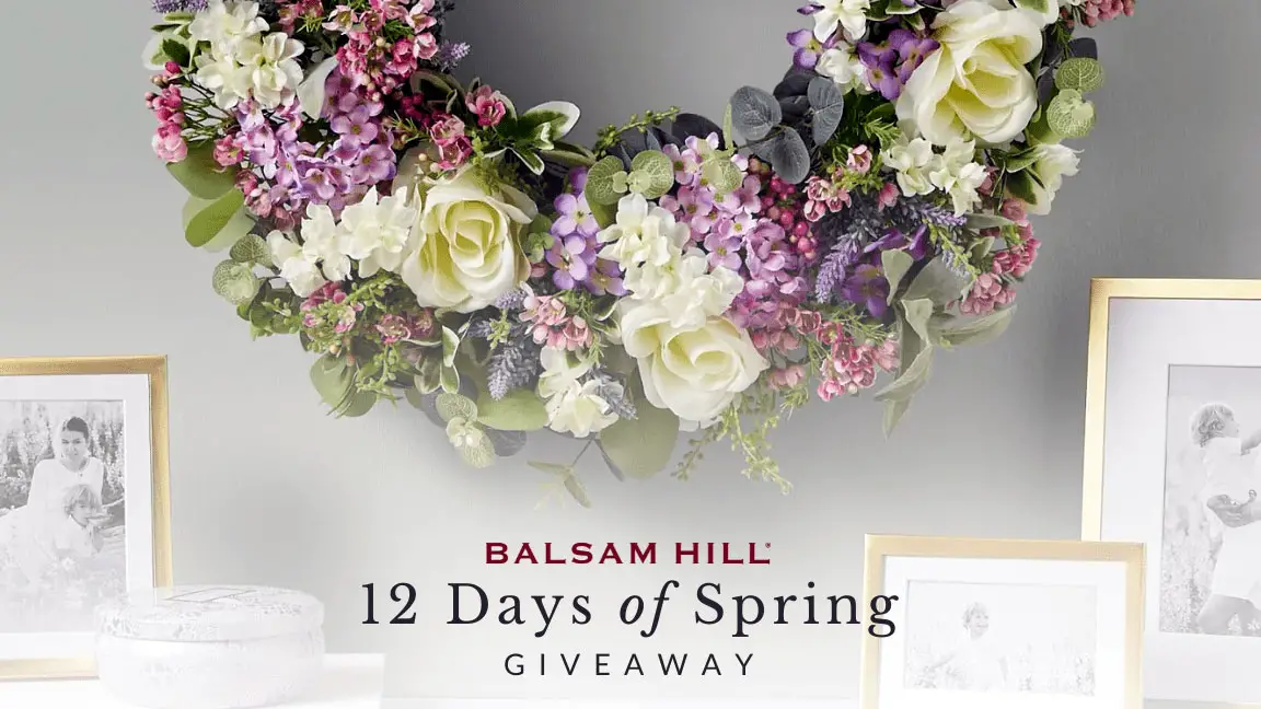 Make your home bloom with the vibrant colors of Balsam Hill's faux florals! Don't miss your chance to win a prize daily, from a variety of wreaths, garlands, arrangements, and other decorative accents that will help elevate your spring décor game.⁣