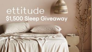 Ready for a well-deserved recharge? Ettitude teamed up with four incredible brands so you can win everything you need to biohack your way to bliss. One lucky person will win $1,500+ in prizes 
