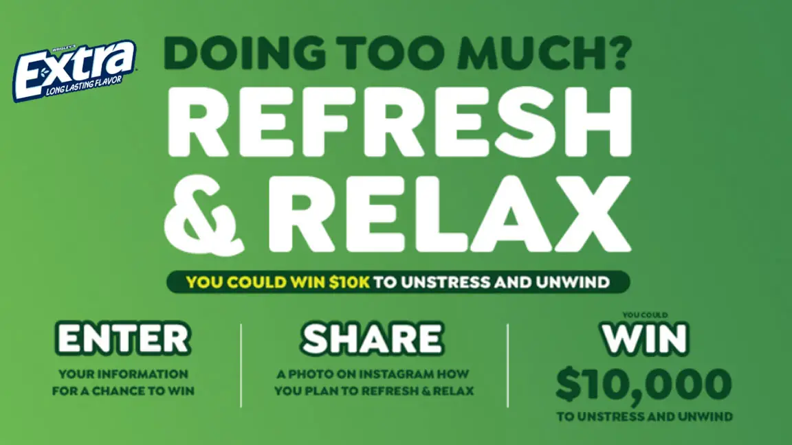 Extra Spring Gum Moment Sweepstakes - Win up to $10,000!